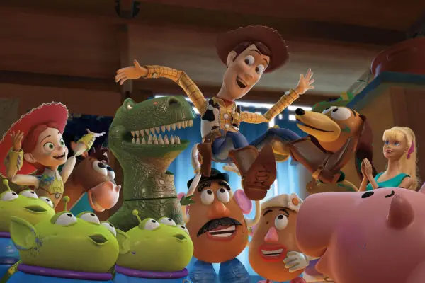 The toys in Toy Story 3