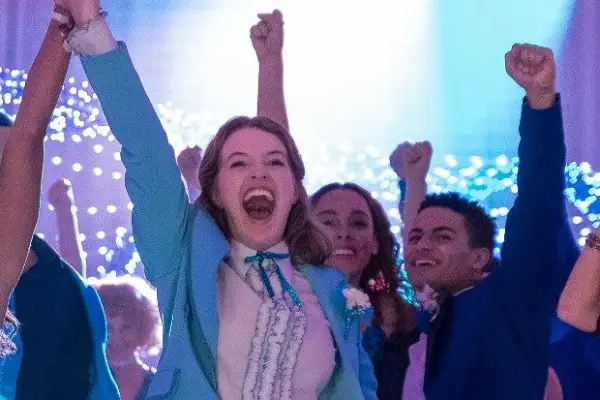 Jo Ellen Pellman stars in The Prom on Netflix