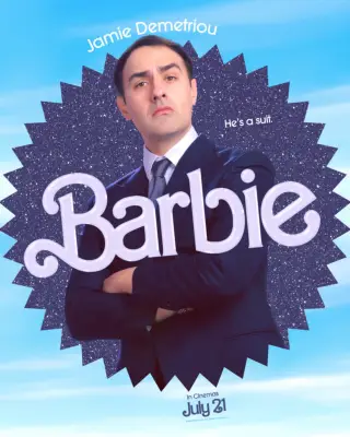 Jamie Demetriou as a Mattel employee in Barbie.