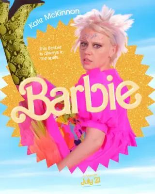 Kate McKinnon as Weird Barbie in Barbie.
