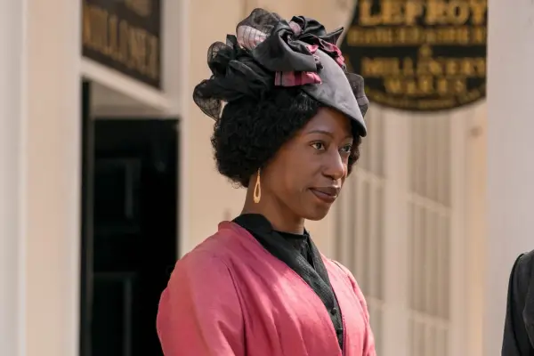 Nikki Amuka-Bird plays Lady Russell