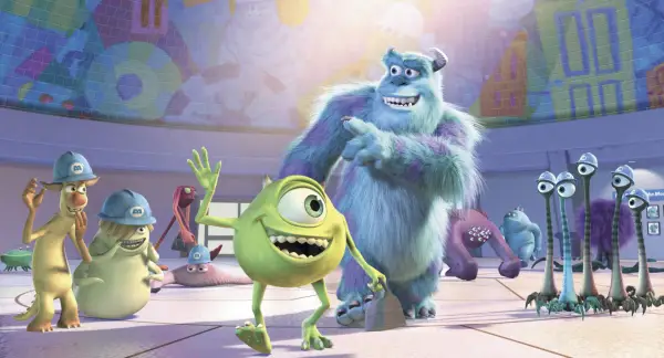 Mike, Sulley, Monsters. Inc (Sky/Disney/Pixar)