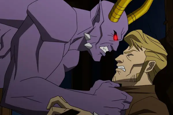 John Constantine comes face-to-face with a demonic entity