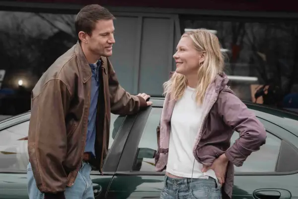 Channing Tatum and Kirsten Dunst in Roofman