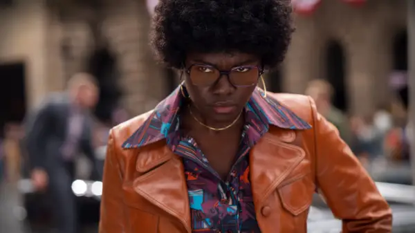 Shaunette Renée Wilson as Agent Mason in Indiana Jones and the Dial of Destiny.