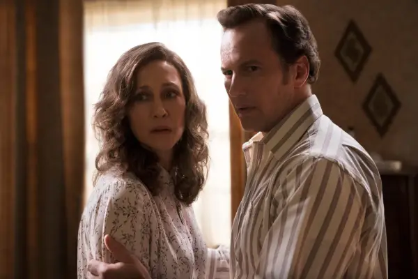 Vera Farmiga and Patrick Wilson star in The Conjuring: The Devil Made Me Do It