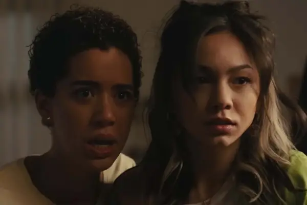 Jasmin Savoy Brown and Devyn Nekoda in Scream VI