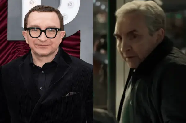 Eddie Marsen and Eddie Marten as Mitch Winehouse in Back to Black.