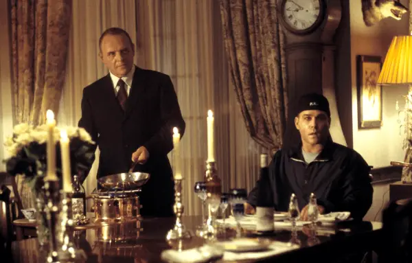 Anthony Hopkins and Ray Liotta in Hannibal