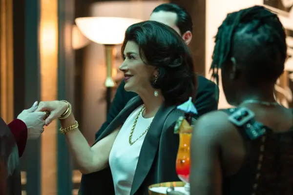 Shohreh Aghdashloo plays Bella-Francesca Lobo