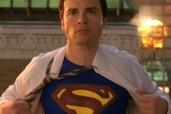 Tom Welling in the Smallville finale
