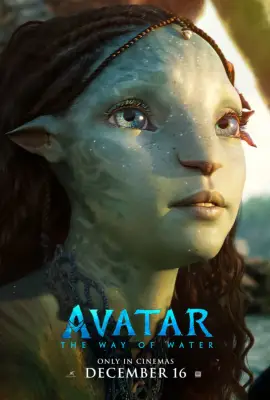 Bailey Bass as Tsireya in Avatar: The Way of Water.