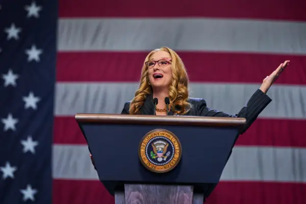 Meryl Streep plays President Janie Orlean
