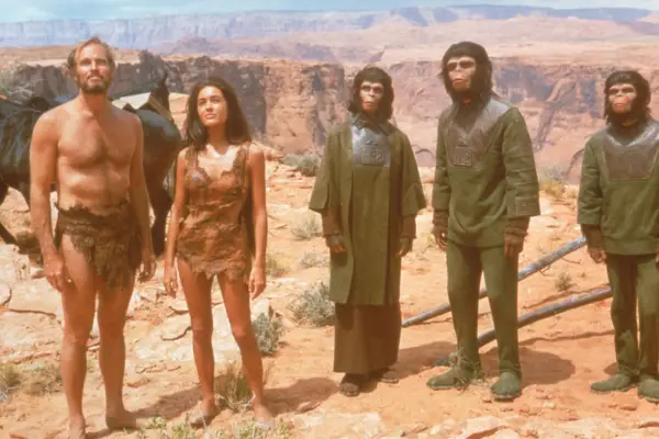 Charlton Heston in Planet of the Apes