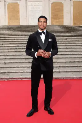 Greg Tarzan Davis attends the Red Carpet at the Global Premiere of 