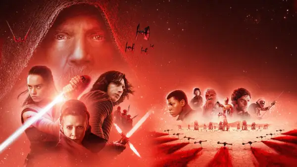 Star Wars: The Last Jedi poster.