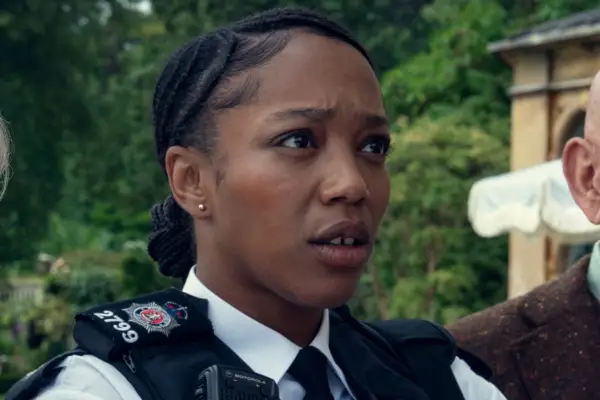 Naomi Ackie plays Donna de Freitas