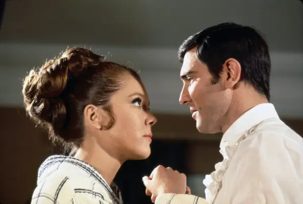 George Lazenby in On Her Majesty