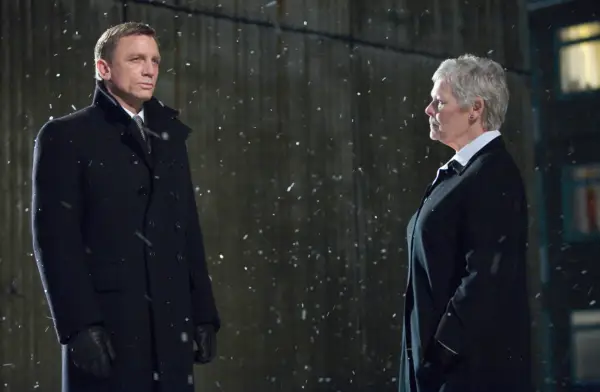 Daniel Craig and Judi Dench in Quantum of Solace