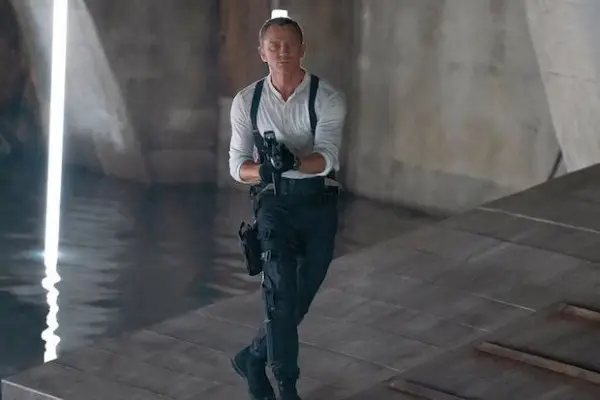 Daniel Craig as James Bond in No Time to Die