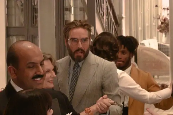 Russell Brand plays Linus Windlesham