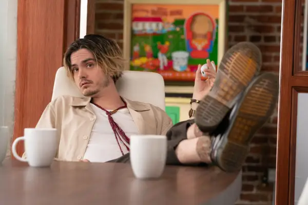 Miles Robbins as Aspen in Old Dads