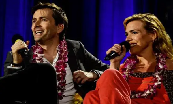 David Tennant en Billie Piper sorteerden zichzelf in Harry Potter-huizen