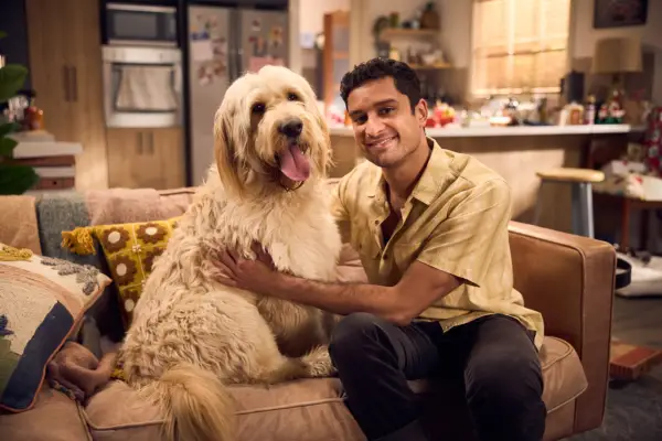 Trevor the Dog and Shiv Palekar as Haz Devkar.