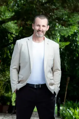 Ryan Moloney as Toadie Rebecchi in Neighbours.