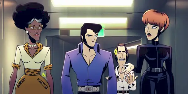 Matthew McConaughey, Niecy Nash and Kaitlin Olson voice characters in Agent Elvis.