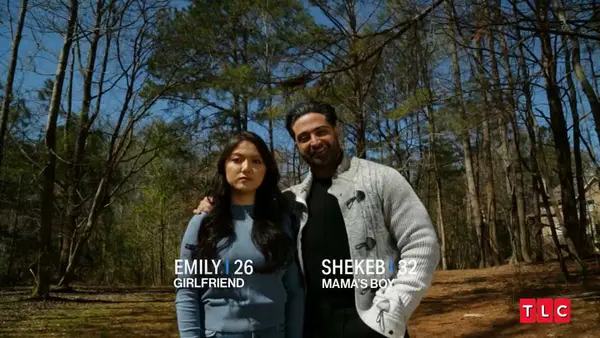 Shekeb Sekander and Emily Chu accused of faking their romance (@tlc)