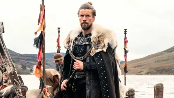 Leo Suter as Harald Sigurdsson in a still from 