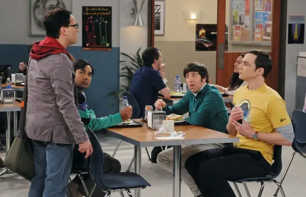 Johnny Galecki, Simon Helberg, Jim Parsons, and Kunal Nayyar in 