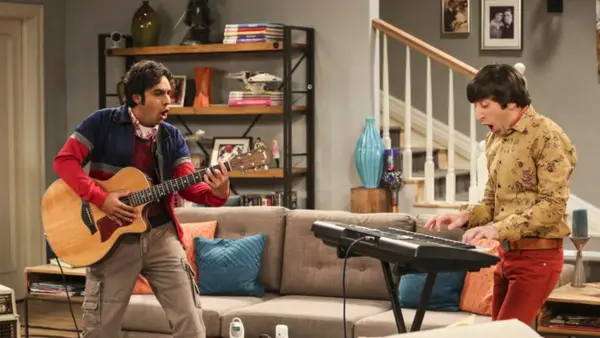 Howard and Raj were the ultimate bromance on 