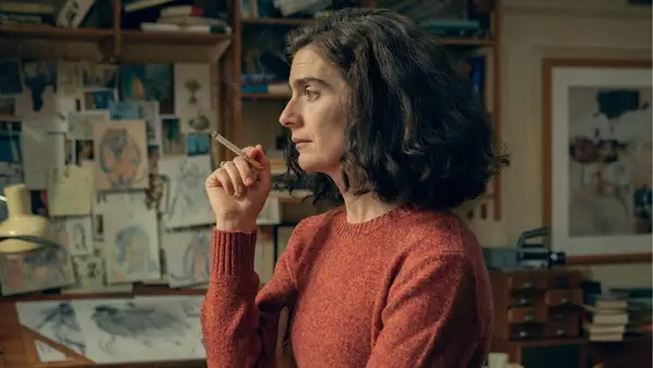 Gaby Hoffman in a still from the series 