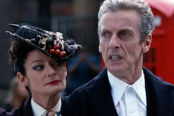 Peter Capaldi and Michelle Gomez in Doctor Who (BBC, HF)