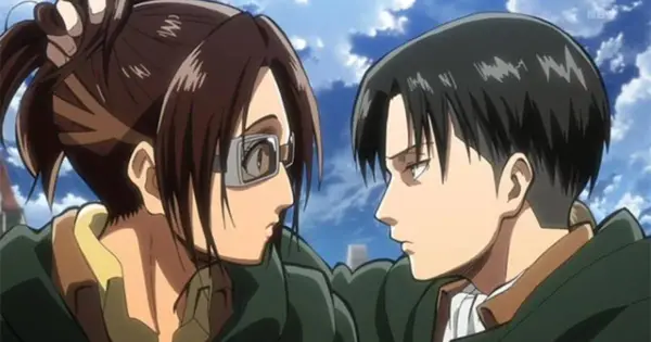 Levi Ackerman and Hange Zoe were good friends (Eremika Aot/ YouTube)