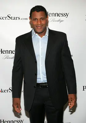 Baseball player Sammy Sosa attends Shaquille O