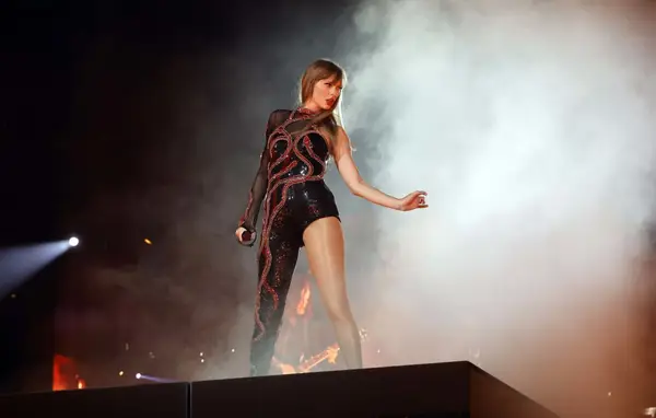 Taylor Swift performs onstage for the opening night of 