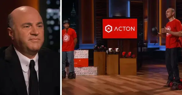 Der Erfinder Shark Tank versuchte, seinen Weg in 1 Millionen Dollar zu skaten - aber es war seine Persönlichkeit, die den Deal tanzte