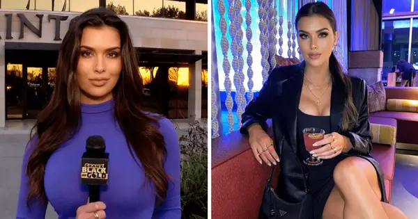 Hva er Aileen Hnatiuks nettoverdi? Sportsjournalist blir viral på Twitter etter NFL sesongomslag