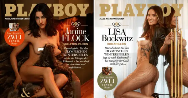Olympians Janine Flock und Lisa Buckwitz streifen für Playboy, um Natural Bodies zu feiern