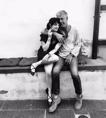 Anthony Bourdain and Asia Argento (anthonybourdain/Instagram)