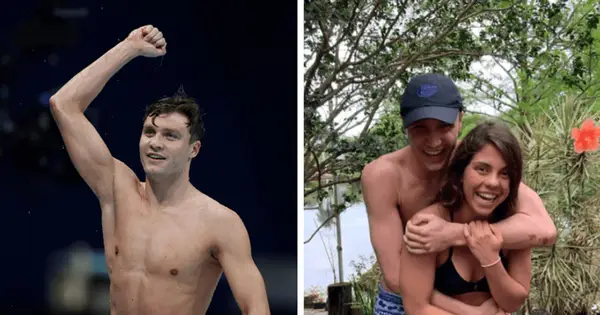 Qui sort Robert Finke? Voici comment la GF de la nageuse Ellie Zweifel a célébré l'or des 2e Jeux olympiques