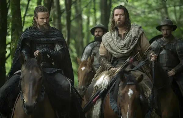 Leo Suter and Sam Corlett in a still from 