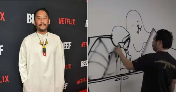 El valor net de David Choe: aquí és com es va convertir en l'estrella de vedella en l'artista de grafits més ric 