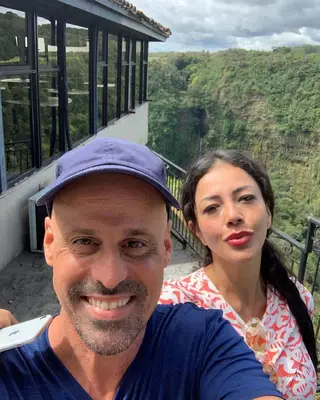 Gino Palazzolo and Jasmine Pineda met online (Instagram/@gpalazz2)