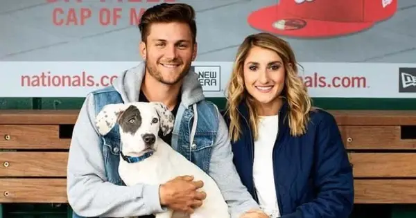 Vem är Trea Turners fru? Kristen Harabedian var stjärngymnast som representerade North Carolina