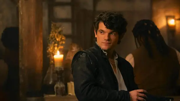 Edward Bluemel in a still from 