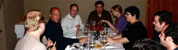 Bargelheuser geht mit Mike Judge zum Abendessen